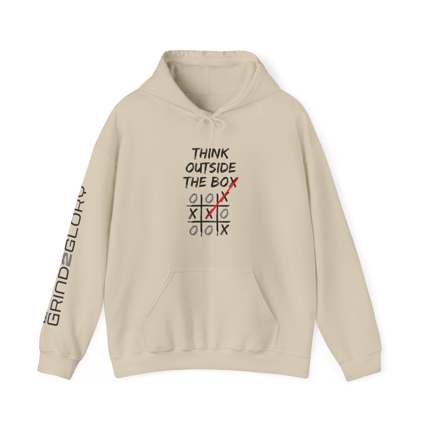 Grind2Glory - Think Outside The Box: Unisex Heavy Blend™ Hooded Sweatshirt