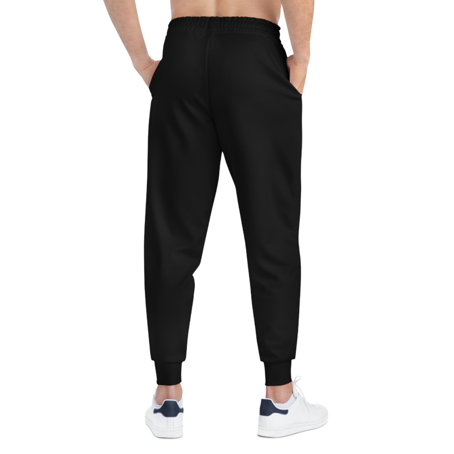 Grind2Glory - Black: Athletic Joggers (AOP)