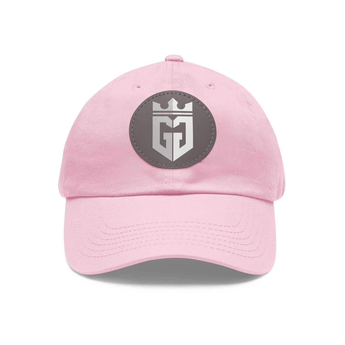 Grind2Glory: Dad Hat with Leather Patch (Round)