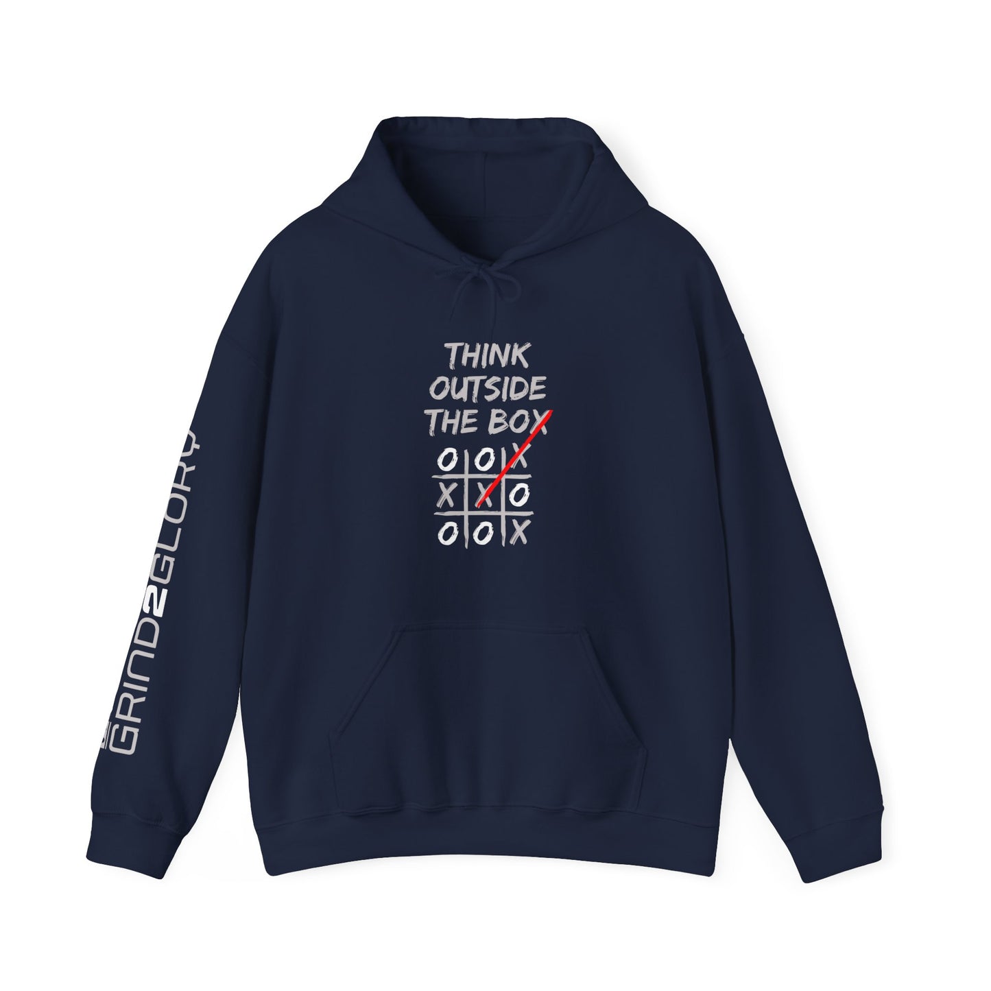 Grind2Glory - Think Outside The Box: Unisex Heavy Blend™ Hooded Sweatshirt