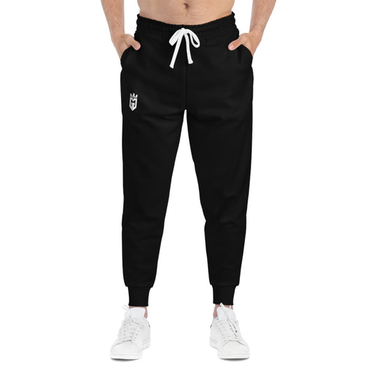 Grind2Glory - Black: Athletic Joggers (AOP)