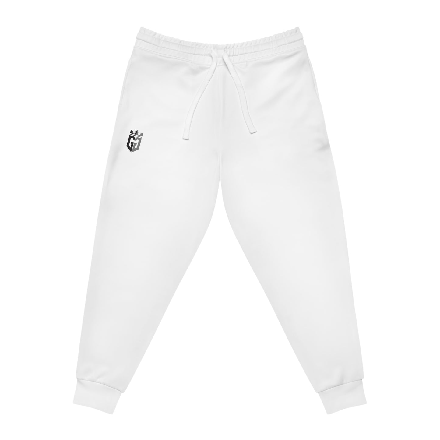 Grind2Glory - White: Athletic Joggers (AOP)