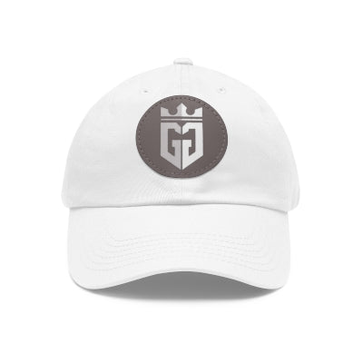 Grind2Glory: Dad Hat with Leather Patch (Round)