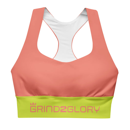 Longline sports bra