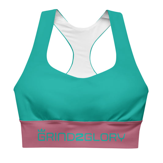 Longline sports bra