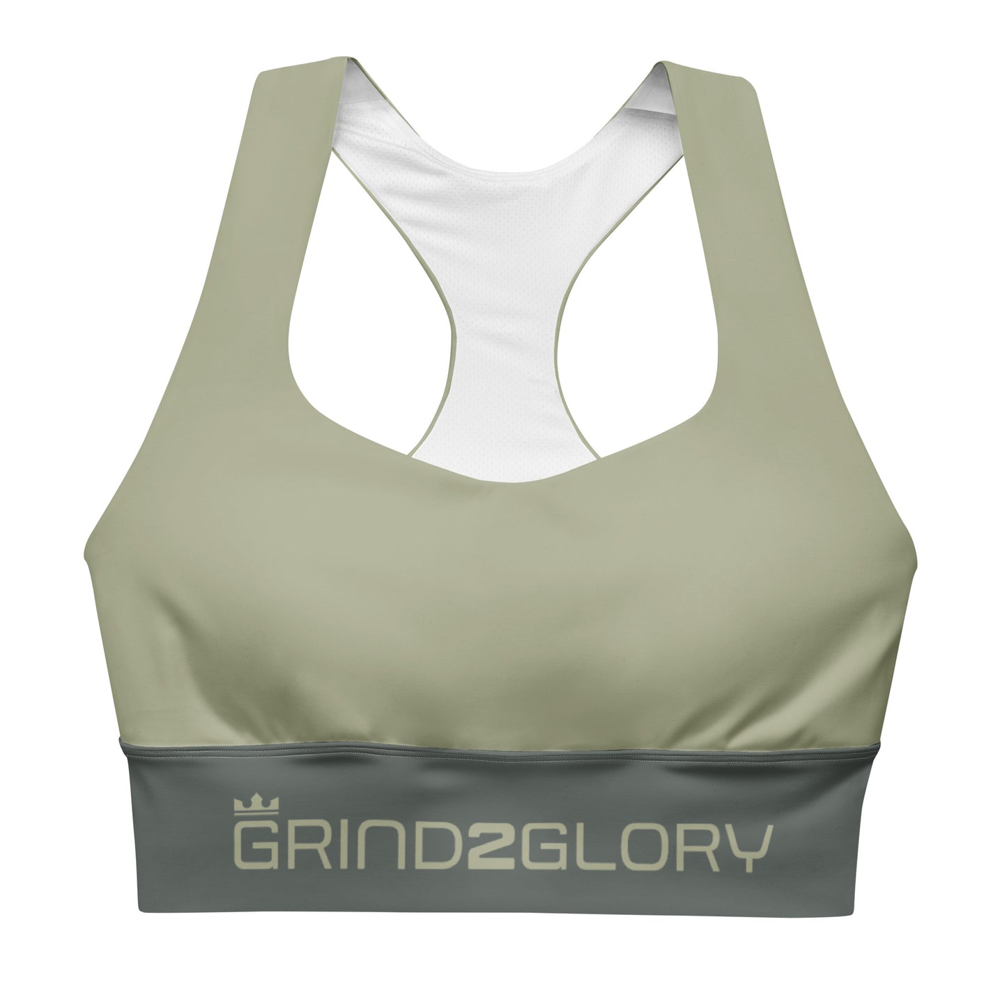 Longline sports bra