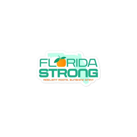 Bubble-free stickers: Florida Strong