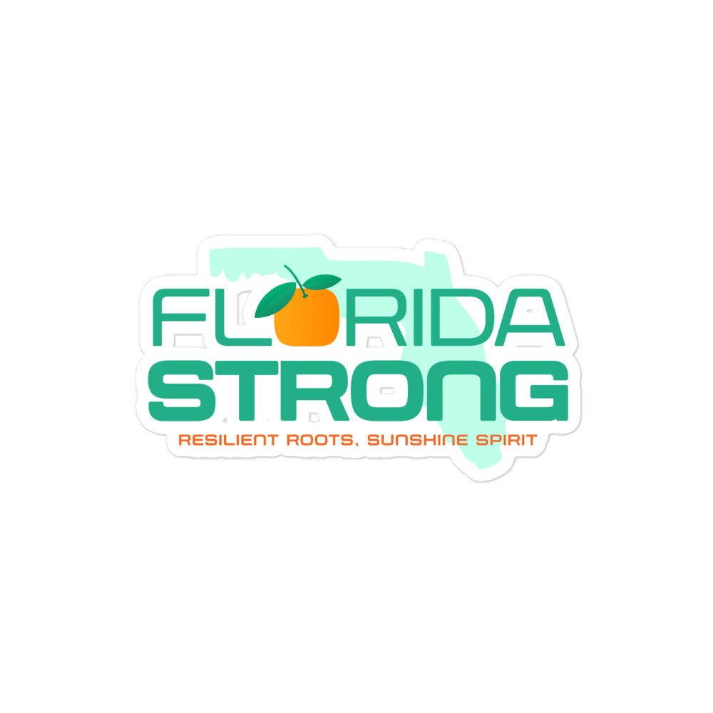 Bubble-free stickers: Florida Strong