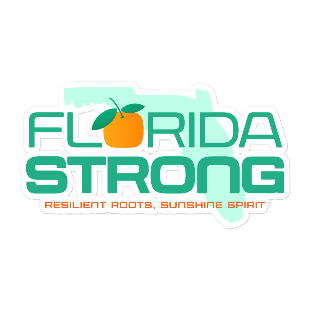 Bubble-free stickers: Florida Strong