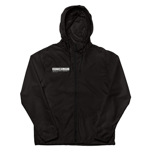 Unisex lightweight zip up windbreaker